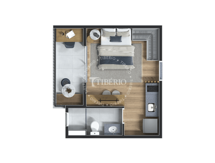 Metrpolitan Consolação - Tibério Apartamento na Consolação