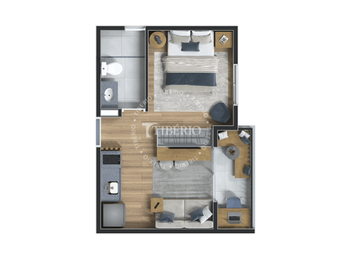 Metrpolitan Consolação - Tibério Apartamento na Consolação