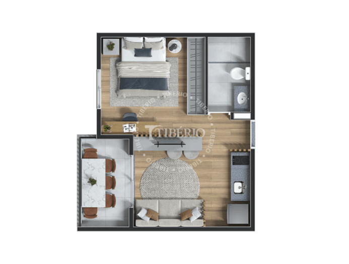 Metrpolitan Consolação - Tibério Apartamento na Consolação